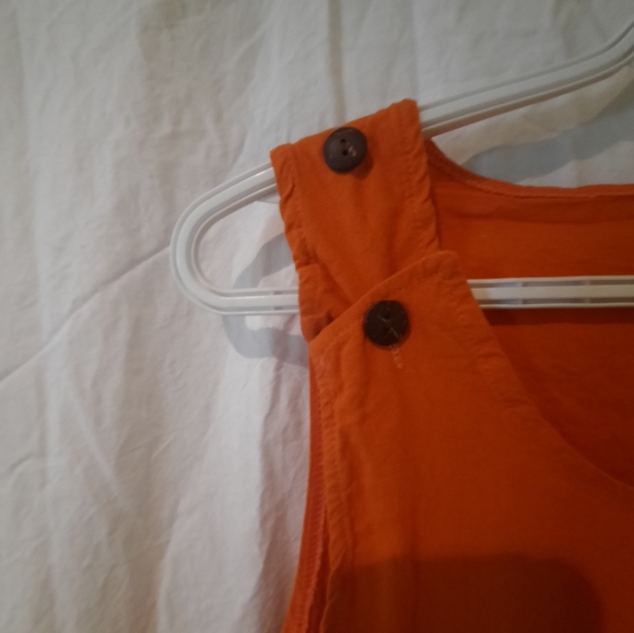 Casual Orange dress, size Lg - Picture 3 of 4